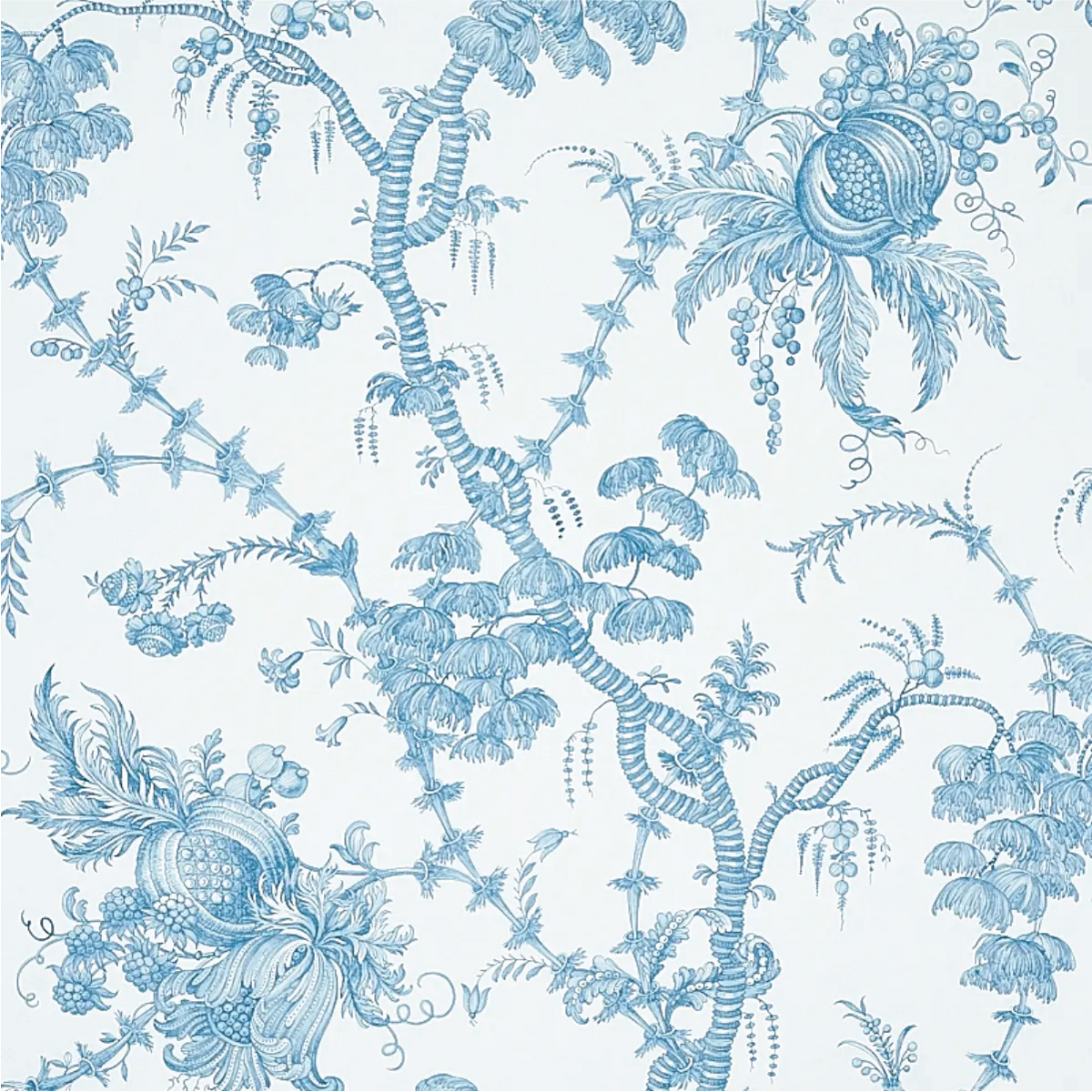San Cristobal Toile Wallpaper