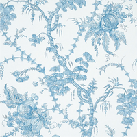 San Cristobal Toile Wallpaper