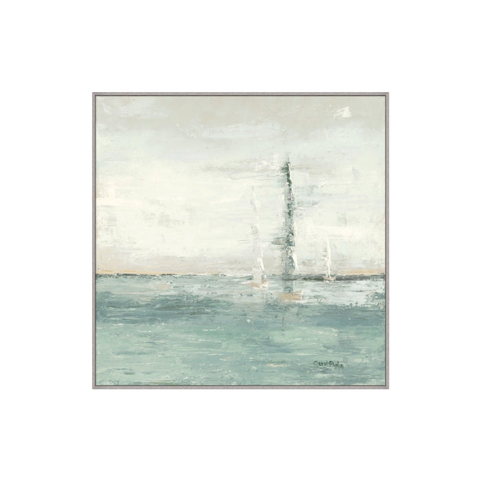 Shallow Sailing II Framed Artwork