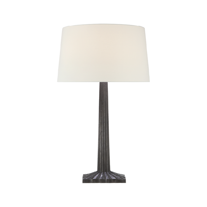 Strie Fluted Column Table Lamp