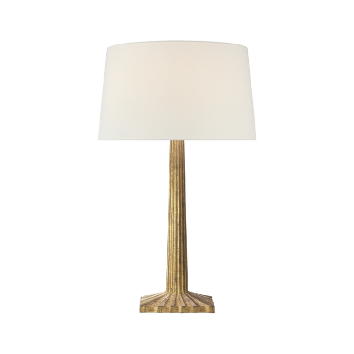 Strie Fluted Column Table Lamp