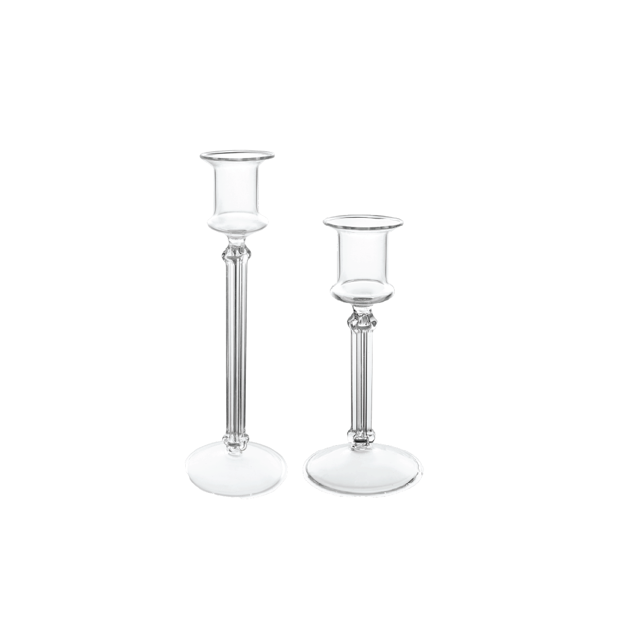 Sutton Glass Candle Holders – Acres Market & Interiors