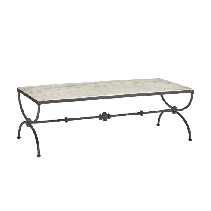 Agora Travertine Cocktail Table