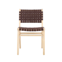 Lea Dining Chair in Cognac - Set of 2