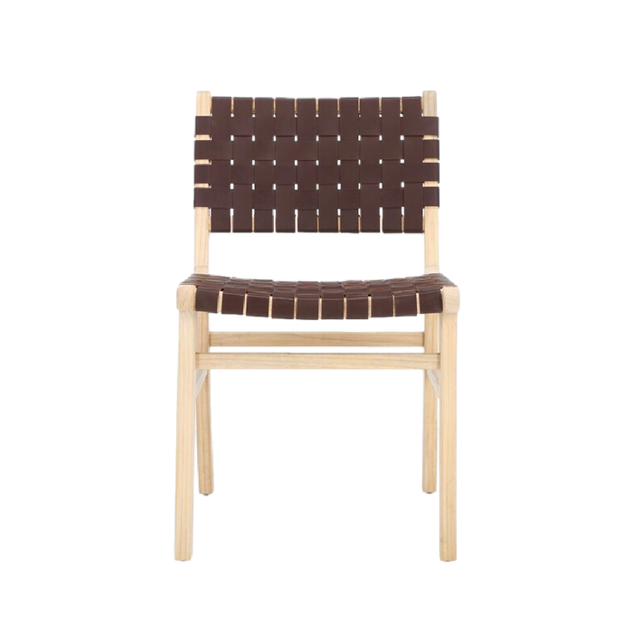 Lea Dining Chair in Cognac - Set of 2