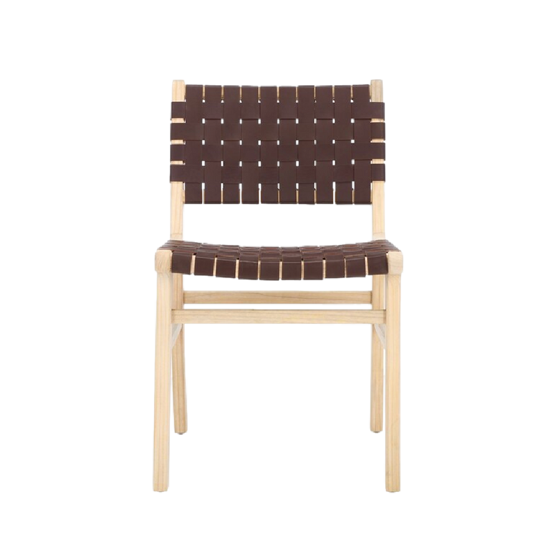 Lea Dining Chair in Cognac - Set of 2