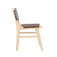 Lea Dining Chair in Cognac - Set of 2