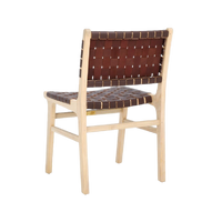 Lea Dining Chair in Cognac - Set of 2