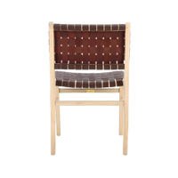 Lea Dining Chair in Cognac - Set of 2
