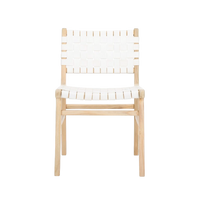 Lea Dining Chair in White - Set of 2
