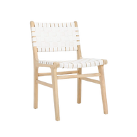 Lea Dining Chair in White - Set of 2