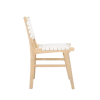 Lea Dining Chair in White - Set of 2
