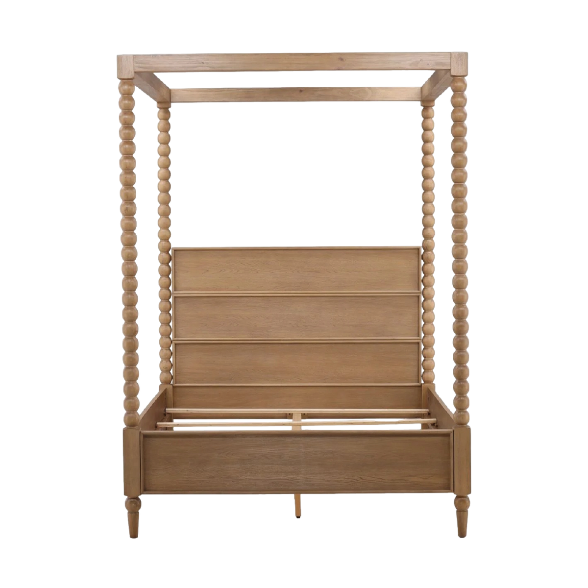 Vivienne Canopy Bed - Natural