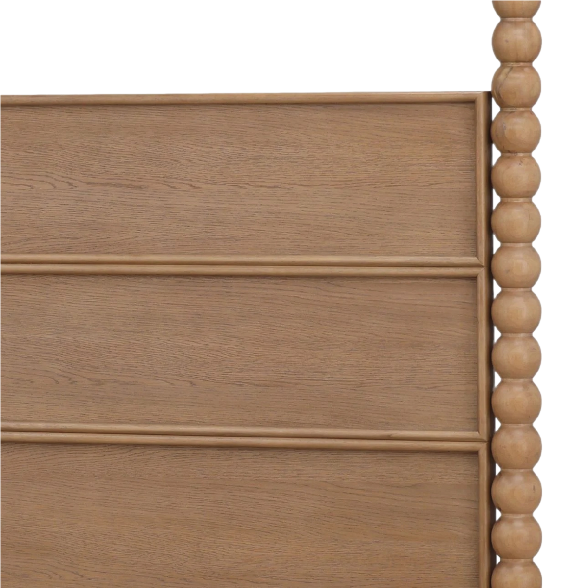 Vivienne Canopy Bed - Natural
