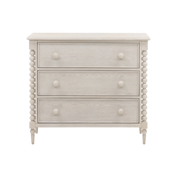 Vivienne Three-Drawer Dresser - Whitewash