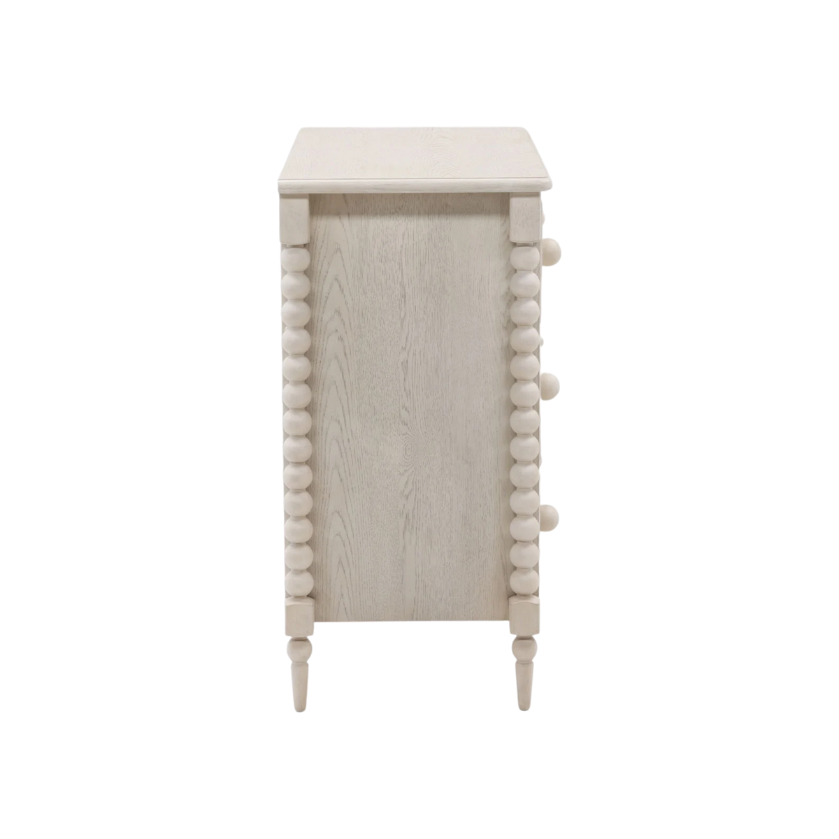 Vivienne Three-Drawer Dresser - Whitewash
