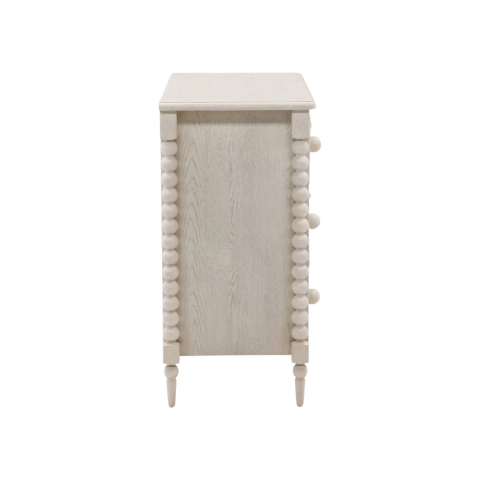 Vivienne Three-Drawer Dresser - Whitewash