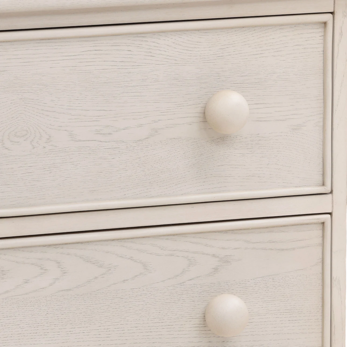 Vivienne Three-Drawer Dresser - Whitewash