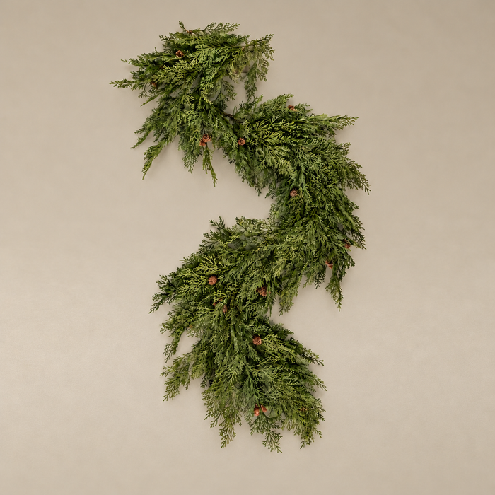 Winter Palisade Garland - 6'