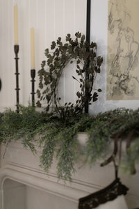 Winterleaf Metal Wreath