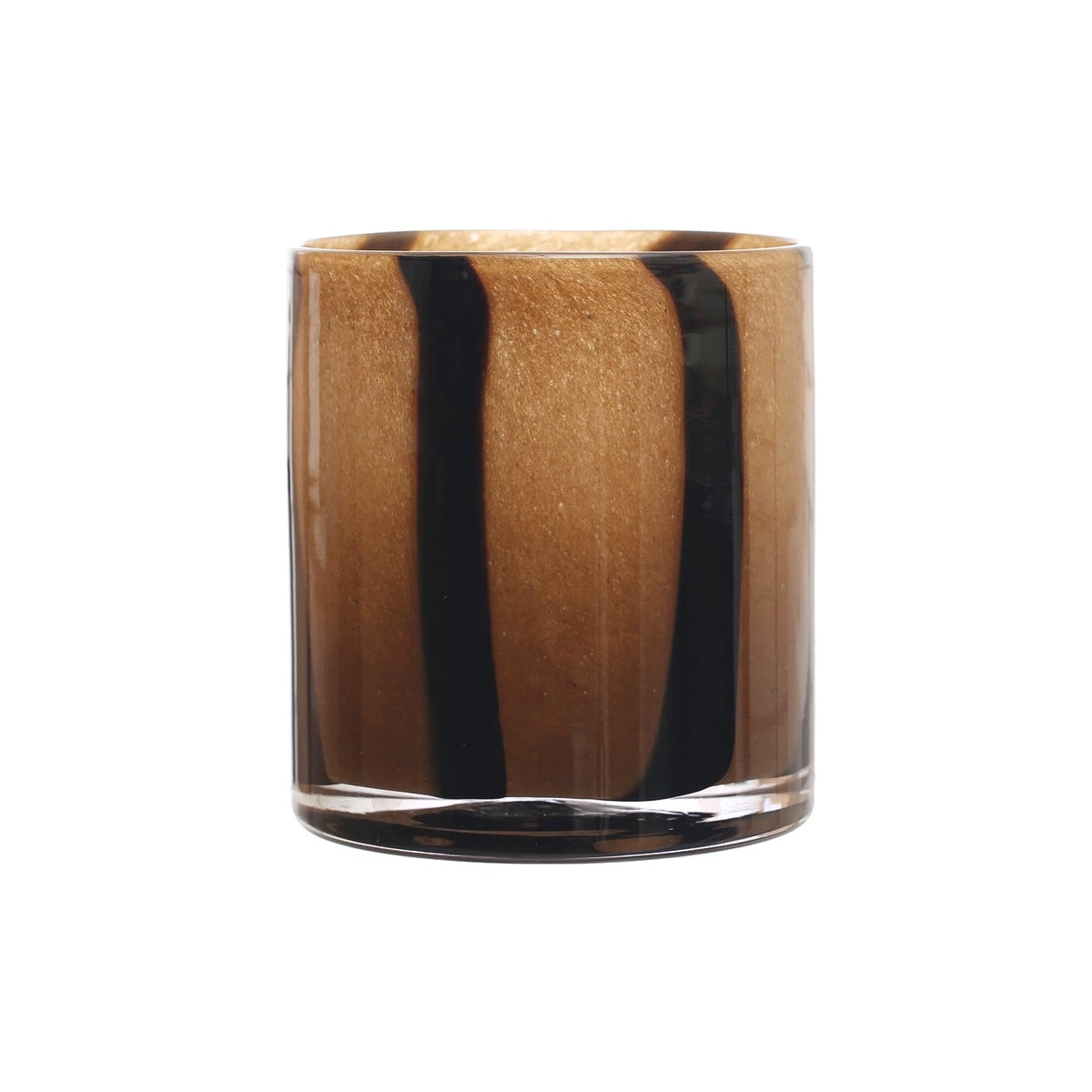 Mocha Striped Cylinder