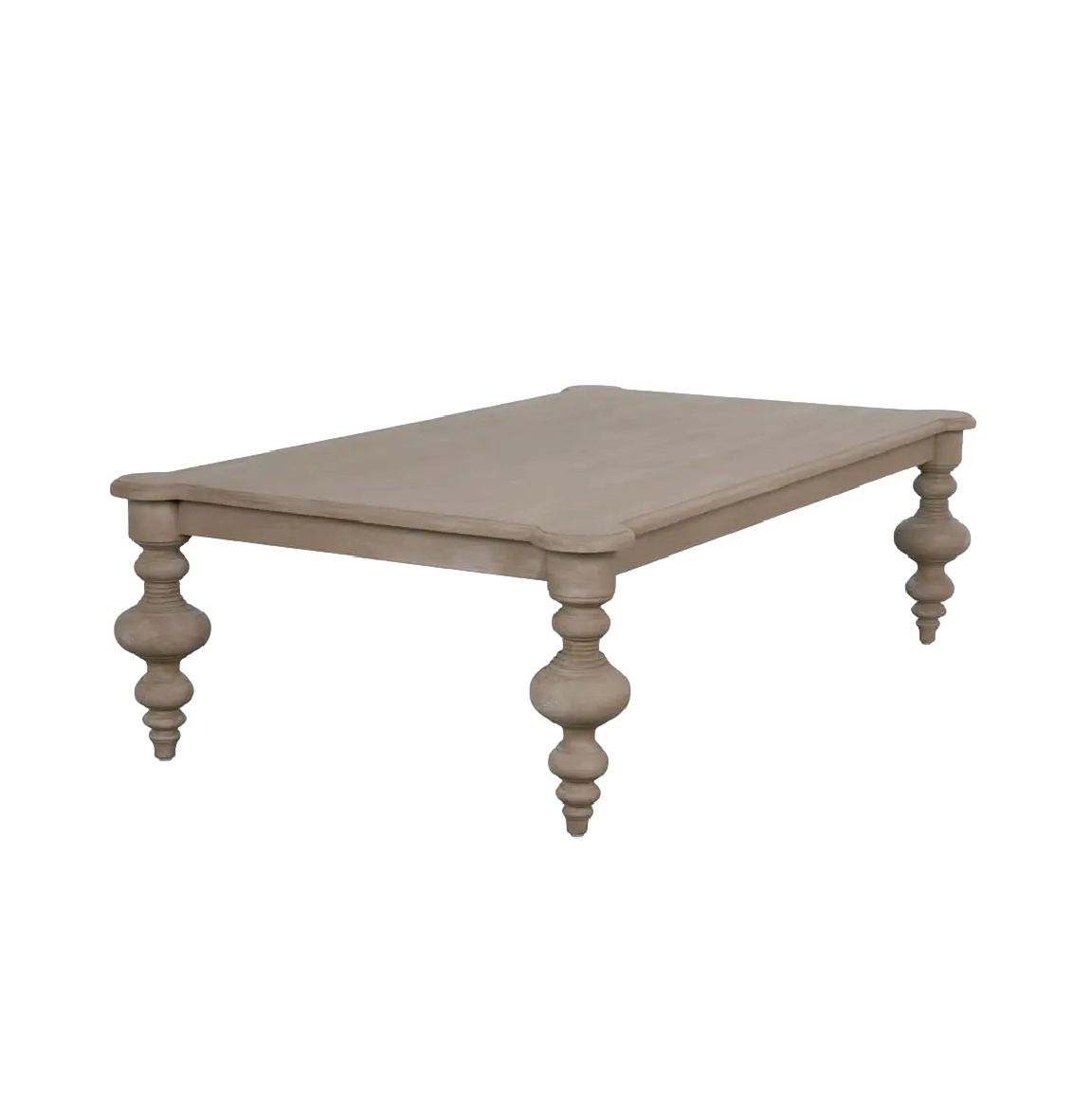 Graff Coffee Table - Weathered Mahogany