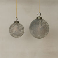 Antique Marbled Glass Ornament