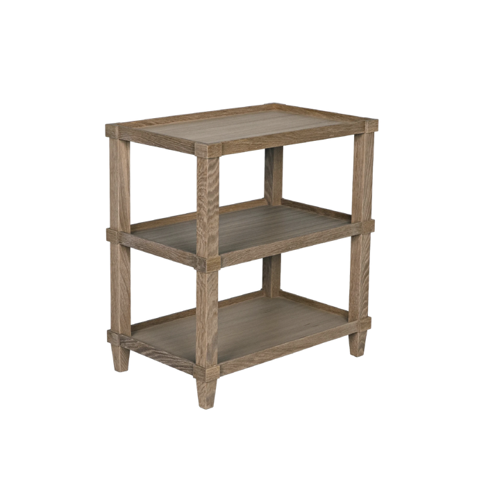 Carlsbad Side Table - Straight, Oak