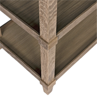 Carlsbad Side Table - Straight, Oak