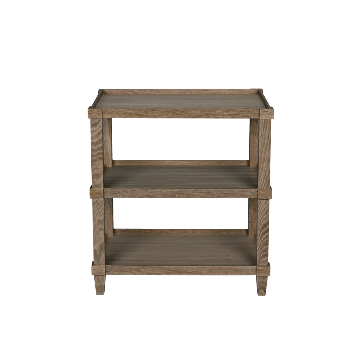 Carlsbad Side Table - Straight, Oak