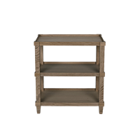 Carlsbad Side Table - Straight, Oak