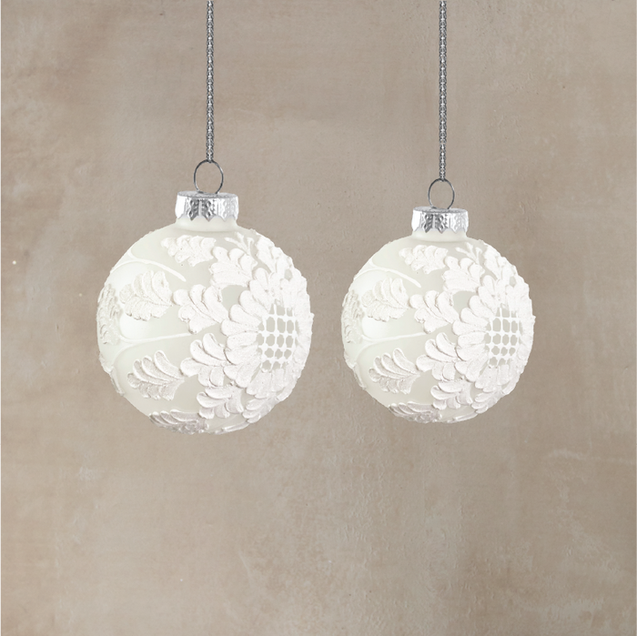 Flora Hand-Painted Ornament