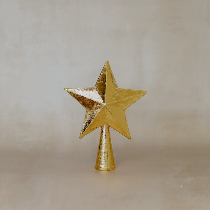 Gold Star Tree Topper