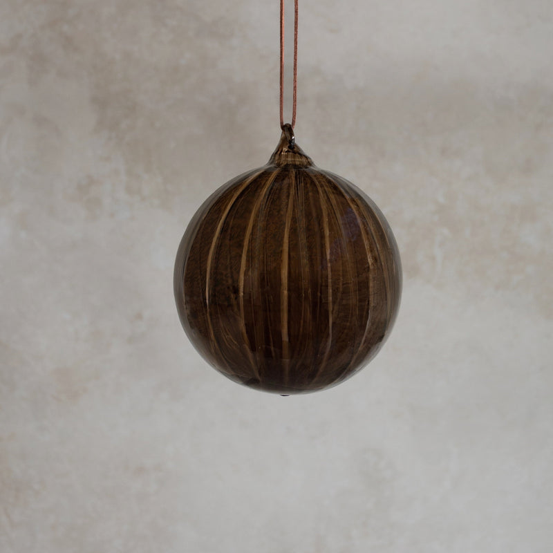 Good Tidings Glass Ornament