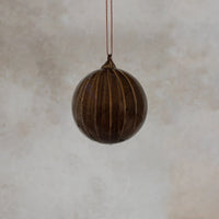 Good Tidings Glass Ornament