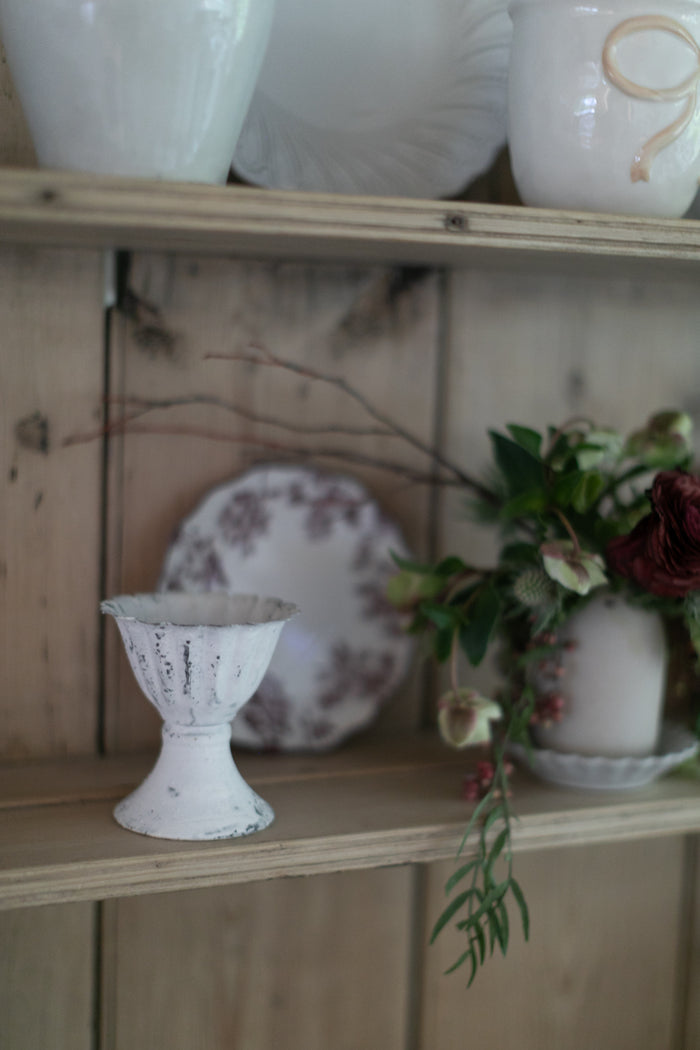 Sunday Scalloped Petite Pot