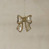 Vienna Glass Bow Ornament