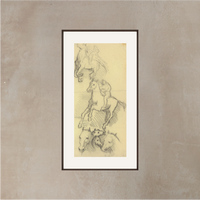Horseback - Unframed Art Print