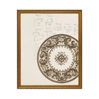 English Brown Plate - Unframed Art Print