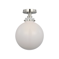 Parkington 10" Globe Flush Mount