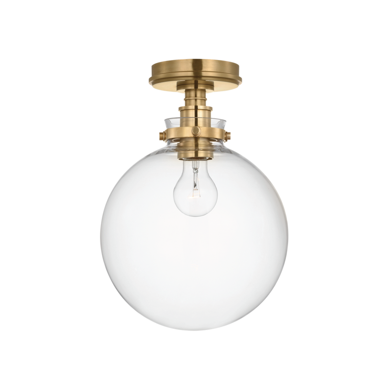 Parkington 10" Globe Flush Mount
