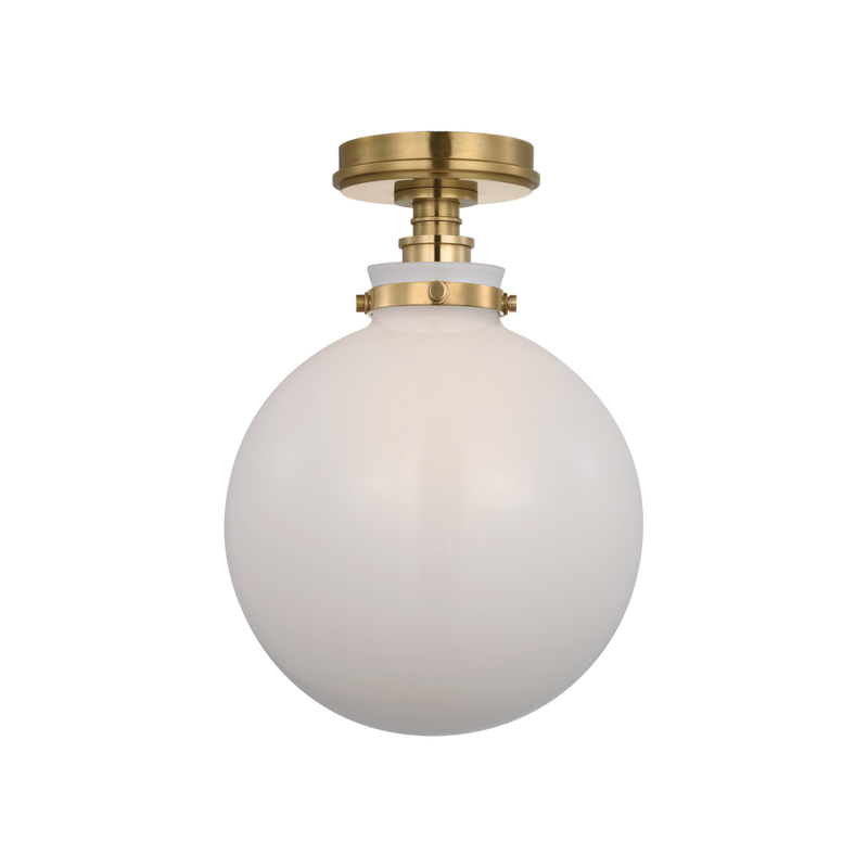 Parkington 10" Globe Flush Mount