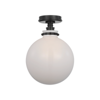 Parkington 10" Globe Flush Mount