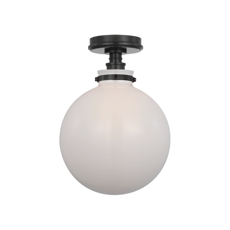 Parkington 10" Globe Flush Mount