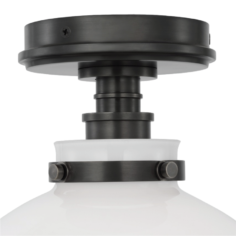 Parkington 10" Globe Flush Mount