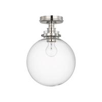 Parkington 10" Globe Flush Mount
