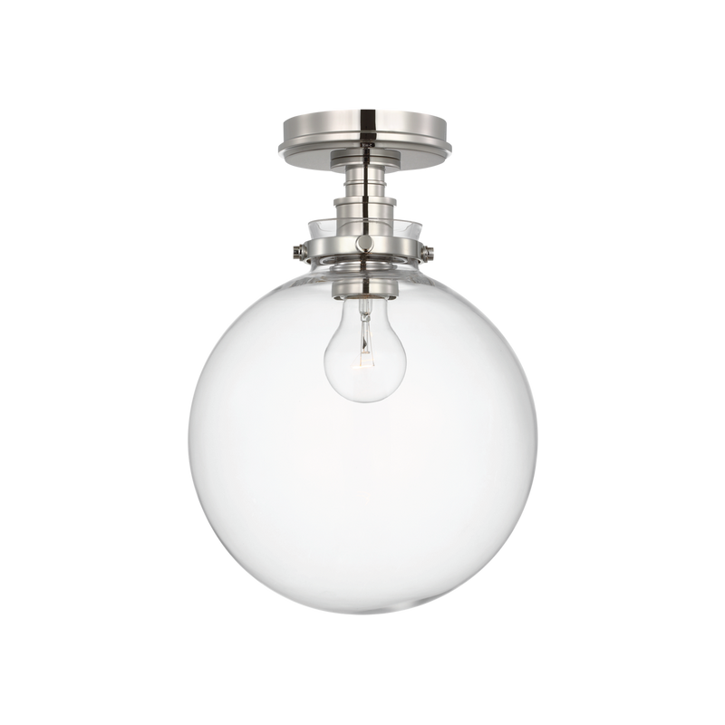 Parkington 10" Globe Flush Mount