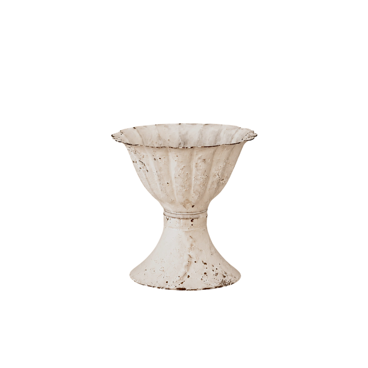 Sunday Scalloped Petite Pot
