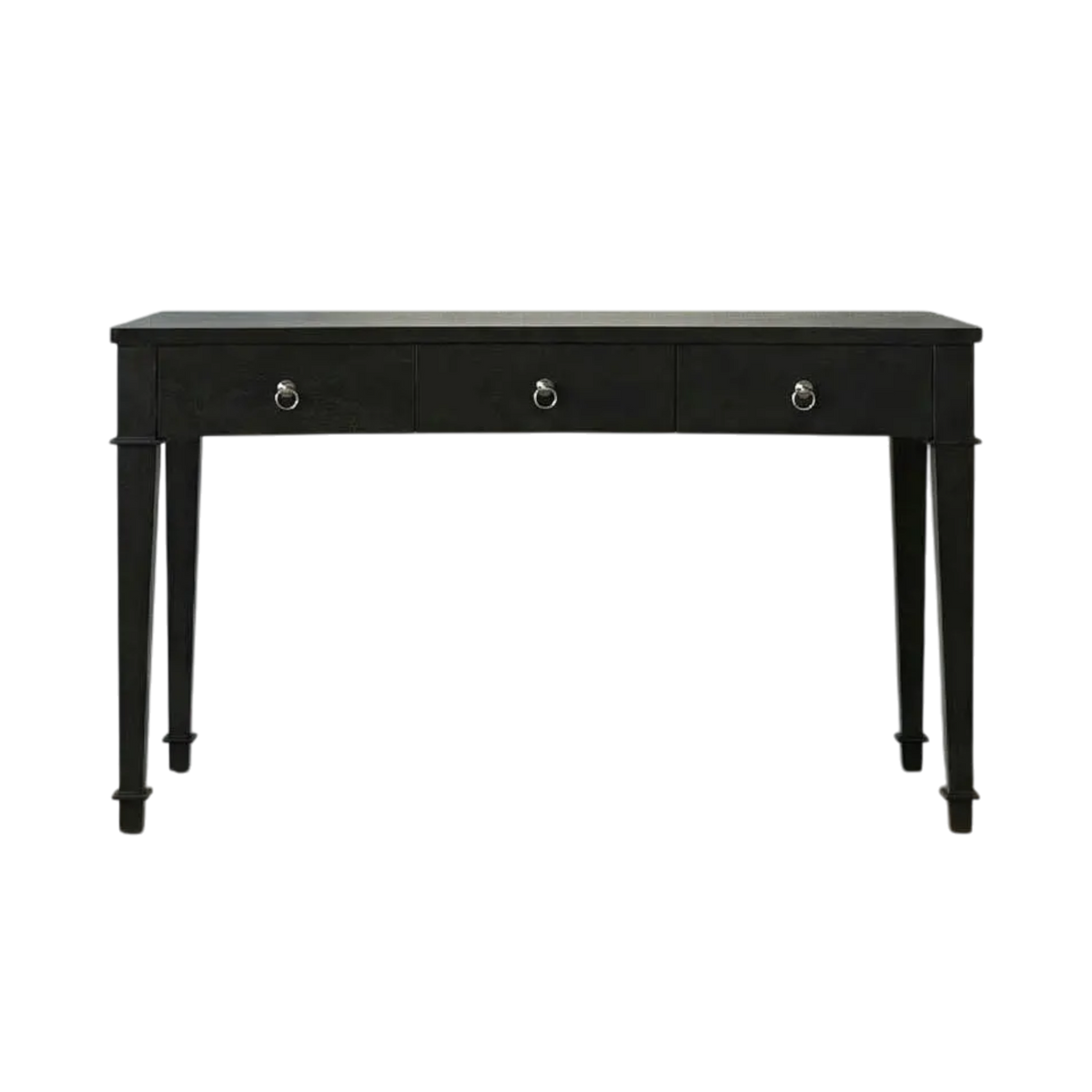 Curba Desk - Hand-Rubbed Black