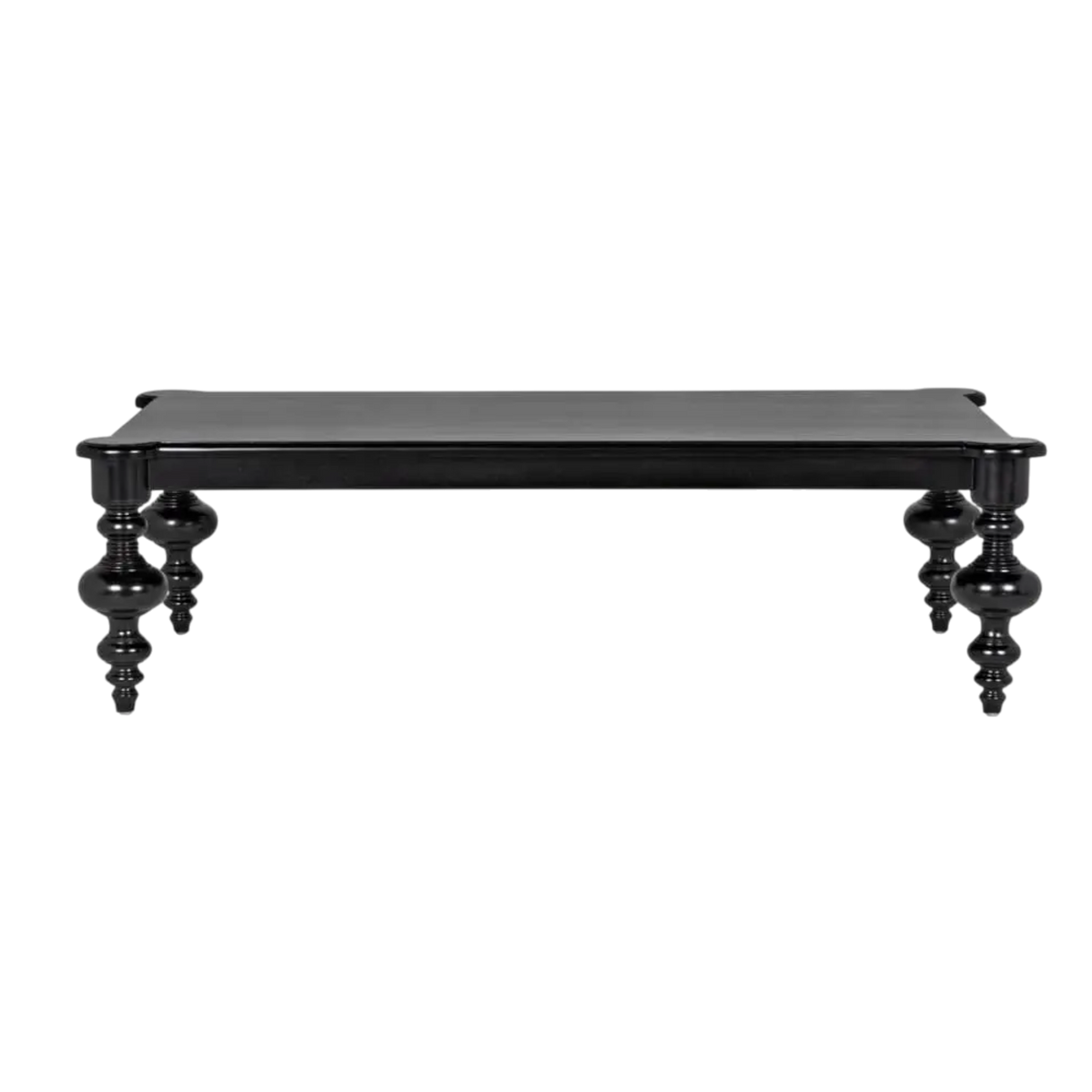 Graff Coffee Table - Hand-Rubbed Black
